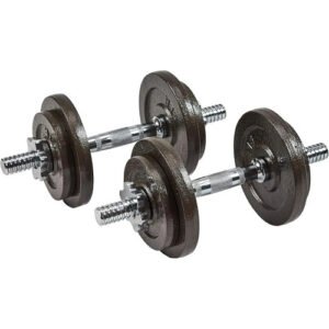BalanceFrom Adjustable Dumbbell Set, 20/32/40/45LB Options, Free Weight，Hand