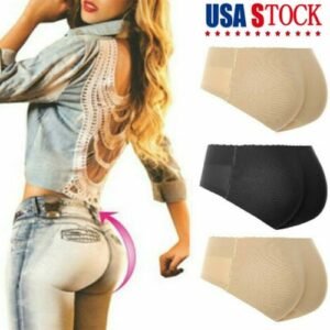 Butt Lift Enhancer Women Shapewear Buttock Padded Underwear Brief Panties