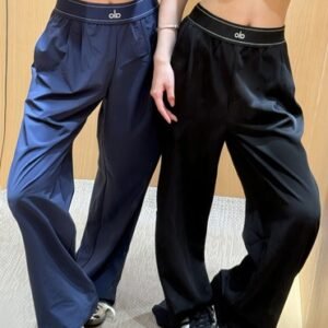 New ALO yoga Pants Loose-Fit Quick-Dry Wide-Leg