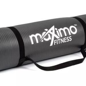 Maximo Yoga Fitness Mat Extra Thick Multipurpose Workout (Meas: 72 x 24) Black￼