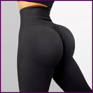 Women Scrunch Butt Lifting Leggings Anti-Cellulite High Waist Push Up Yoga Pants