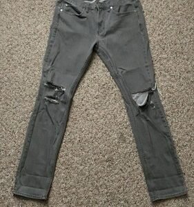Pacsun Men’s Tight Fit Gray Jeans 30 x 32