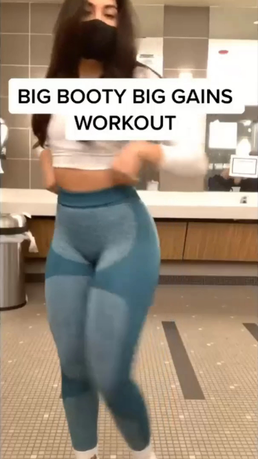 Trending Butt Cheeks Big Booty Big Gains Workout