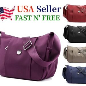 Waterproof Messenger Crossbody Ladies Handbag lightweight Shoulder Women's Purse