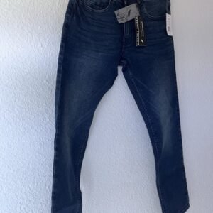 Men's Blue Jeans Size 30x30 New Tight Jeans Straight Leg