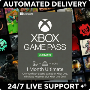 Xbox Game Pass Ultimate – 1 Month Membership - Existing Users
