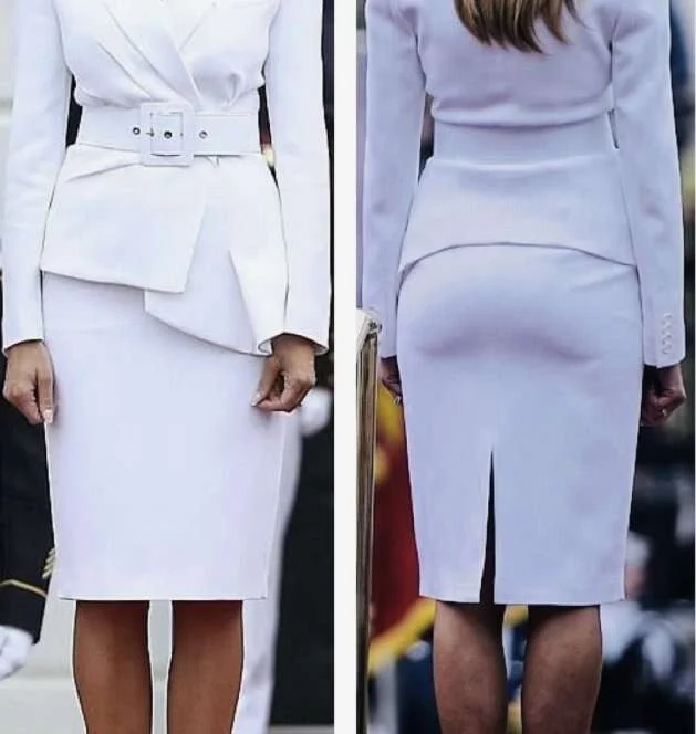 melania e trump cheeks
