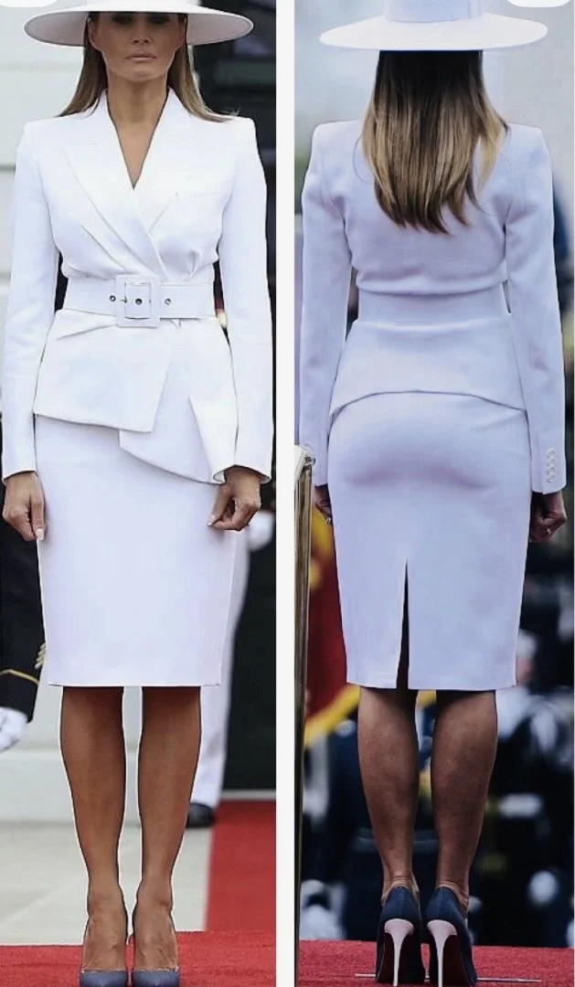 melania e trump cheeks