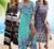 Women’s Casual Sundress Boho Beach Slit Long Maxi Floral Summer Beach Dress