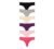 6 Women Cotton Yoga Sport Thongs Panties Lot G String underwear Pack Size XS~3X